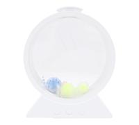 GOWENIC Luce Notturna Rotonda RGB Che Cambia Colore della Luce del Serbatoio 'acquario per L'arredamento della Camera da Letto di Casa (#11)