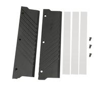 GOWENIC Memoria DDR5 Raffreddatore RAM Dissipazione Efficiente del Calore per di Raffreddamento Ad Acqua del Computer Lega di Alluminio MEO PMOAB G Dimensioni 5,3 X 1,3 X 0, Pollici (BLACK)