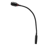 GOWENIC Microfono Dinamico a Collo D'oca per Mixer DJ Bar Palco | Collo flessibile in metallo, XLR a 3 pin, unidirezionale, Plug And Play, corpo in lega di zinco, Podcast Pro