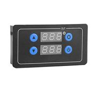 GOWENIC Modulo relè a Ritardo Regolabile YF-4 |Temporizzatore Digitale a Ciclo DC 12V Doppio Display 5A 0.1Sec-999H Scheda di Temporizzazione per Pompa Acqua Elettrovalvola