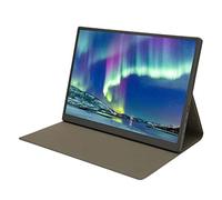 GOWENIC Monitor Piccolo da 10,5 Pollici, Schermo IPS FHD, Mini Monitor Portatile con Custodia Protettiva e Doppi Altoparlanti Integrati, per Giochi su PC Laptop