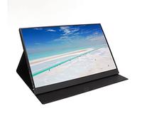 GOWENIC Monitor Portatile da 17,3 Pollici, Secondo Monitor Esterno 2K con Doppi Altoparlanti e Interfacce Avanzate, Sincronizzazione delle Scene, per Dispositivi di Gioco per Computer