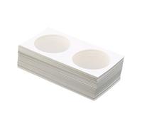 GOWENIC Organizzatori di Monete Trasparenti Multiformato | Buste per Monete d'archivio con Finestra per da Collezione Commemorative Antiche e Moderne (20,5 mm+23 mm+25 +27,5 +31, +40 50