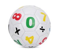 GOWENIC Pallone da Calcio per Bambini Misura 2 |Pallone da Allenamento per Calcio in PVC per Esterni per Bambini, Attrezzatura da Allenamento Leggera e Durevole, Colore Bianco (#1)
