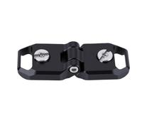 GOWENIC Pieghevole Staffa a L Vlogger Kit Accessori per Riprese | Stabilizzatore compatto per rig, doppie viti da 1/4 di pollice, angolo regolabile, robusta struttura in metallo
