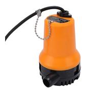 GOWENIC Pompa dell'acqua Portatile CC 45 W 1110 GPH |Pompa Sommergibile per Drenaggio di Barche nel Seminterrato della Piscina Arancione