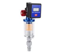 GOWENIC Regolatore di Pressione Digitale dell'aria 1/4 Pollici NPT 0-200 PSI Regolatore di Pressione Regolabile per Utensili Pneumatici Compressore d'aria per Spruzzatore di Vernice con Manometro
