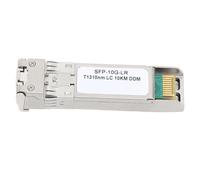 GOWENIC Ricetrasmettitore SFP 10GBASE LR, Modulo Ricetrasmettitore Ottico SFP 10GBASE LR per SFP 10G LR, per Meraki MA SFP 10GB LR, per Fortinet, ECC., Fibra Monomodale SMF 1310nm,