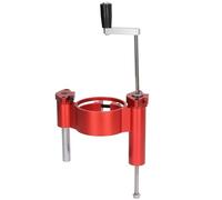 GOWENIC Router Lift Base 47mm Altezza Regolabile in Alluminio | Sollevamento accurato della manovella, asta in acciaio inossidabile, telaio di supporto stabile, corpo in alluminio rosso