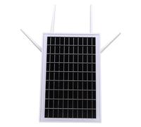 GOWENIC Router Modem 4G LTE Ad Alimentazione Solare, Router Wifi Wireless con Pannello Solare da 15 W e Custodia IP66, per Telecamera di Sicurezza per in Streaming Esterno in (Unione Europea)