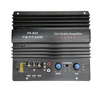 GOWENIC Scheda Amplificatore di Potenza Sonora per Auto, Amplificatore Subwoofer per Bassi Ad Alta Potenza da 600 W, Materiale in Alluminio, Adatto per la Maggior Parte delle Auto