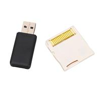 GOWENIC Scheda di Memoria Flash per Videogiochi Opzioni di Visualizzazione Migliorate per la comunità di Gioco 2DS 3DS (WHITE)
