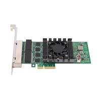 GOWENIC Scheda di Rete Gigabit Ethernet, funzionalità Avanzate, Ottimizzazione delle Prestazioni, connettività Versatile, con Indicatori LED, per Server Desktop