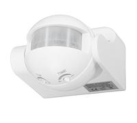 GOWENIC Sensore di Movimento Automatico Dal Tramonto all'alba |Interruttore da Parete PIR Orientabile a 180° per Luce di Sicurezza a LED da Esterno 110-240 V CA