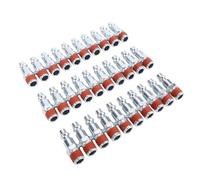 GOWENIC Set di Prese D'aria Industriali 30 Pezzi Sigillatura Migliorata per Vari Sistemi e Strumenti Pneumatici Accoppiatore Tipo I M D per Addetti Ai Compressori D'aria