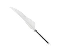 GOWENIC Set Regalo con Pennarello retrò in e Taccuino in Pelle per Calligrafia e Scrittura, Cancelleria di Lusso per Artisti e Scrittori, Bottiglia D'inchiostro Inclusa (#02)