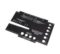 GOWENIC Strumento Righello per L'identificazione delle Dimensioni Dell'albero Multigolf Misura in Modo Efficiente Il Diametro della Punta per la Personalizzazione della Mazza per Golfisti di Tutti i