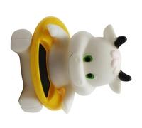 GOWENIC Termometro da Bagno per Bambini a Forma di Cartone Animato, Giocattolo Sensibile Alla Temperatura del Bagno a Doppio Uso per i Bambini, Si Divertono a Fare il in Materiale ABS Portatile per