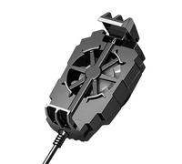 GOWENIC Ventola di Raffreddamento per Giochi per Telefono Morsetto/supporto Posteriore per Radiatore per Telefono Cellulare, Design Compatto e Leggero Compatibile con Tutti, (G6 Radiatore +