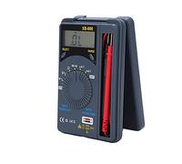 GOWENIC Voltmetro Tascabile Multimetro Digitale Portatile |Tester di Corrente CA/CC 200Ω-20MΩ Palmare Compatto con Staffa per la Manutenzione Domestica del Laboratorio di Fabbrica