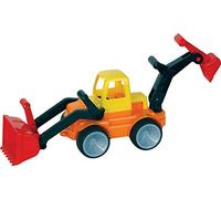 Gowi Toys 560-73 Bulldozer con Pala Anteriore e Posteriore