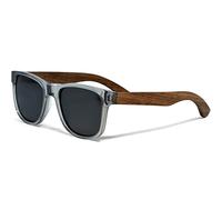 GOWOOD Occhiali da sole in legno per uomo e donna | Occhiali premium polarizzati con aste in bambù e telaio in acetato | Lenti scure UV400 | Occhiali da sole con protezione UV