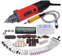 GOXAWEE Dremel Multifunzione 240W Mini trapano smerigliatrice incisore 6 Velocit