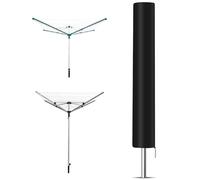 Goxiry Copertura Protettiva per Asciugatrice Rotante 168 x 30 x 30 cm Copertura per Asciugatrice Rotante 420D Oxford Copertura per Asciugatrice, Compatibile con Leifheit, Brabantia, Vileda, Juwel