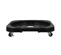 GOXQIT 2 pcs Propane Tank Stand Base Brake Wheels Cylinder Rotation Movable Gas Holder Plant Tray Storage Dolly Per Bombola Gas