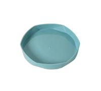 GOXQIT 5 Pezzi sottovaso for Fiori, Vassoio, piattini for Piante in plastica, Forniture da Giardinaggio multifunzionali per Balcone(Blue)