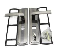 GOXQIT Anti-Theft Door Handle Entry And Panel Heaven And Earth Lock Anti-Lock per Porte(LEFT OPEN)