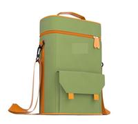 GOXQIT Bolsa De Vino Borsa portatile for due bottiglie di vino, la borsa da viaggio for vino è comoda da mettere nel thermos in acciaio inossidabile