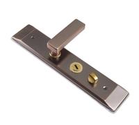 GOXQIT Door Handle Stainless Steel For Replace The Hand Lock With Double Pull Thickening Mute Function per Porte