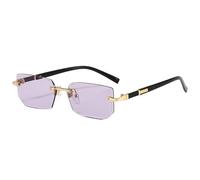 GOXQIT Occhiali da sole uomo e donna, protezione for gli occhi con blocco della luce Per Uomo Donna(Color7)