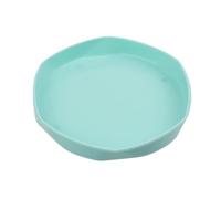 GOXQIT Vassoio for vasi da 5 Pezzi Vassoi for piattini in plastica Vassoi for Piante in plastica Piattini for vasi da Fiori for Interni ed Esterni Attrezzo da Giardino per Balcone(Green,14.5cm)
