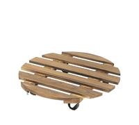 GOXQIT Vassoio for vasi da Fiori Sottovasi for Piante in plastica con Ruote Forniture da Giardinaggio multifunzionali Vassoio for vasi da Fiori Addensato per Balcone