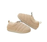 GOXQIT Winter Outdoor Thickened Warm all Inclusive Slippers Indoor Adjustable Button Cotton Shoes Non-Slip Fleece per Inverno(Color2,40-41)