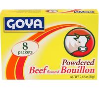 Goya Bouillon aromatizzato al manzo in polvere 80g Box
