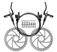 GOYERRNES Freni idraulici, set per bicicletta a doppio pistone, freno a disco da 160 mm, freno a disco per bici elettriche