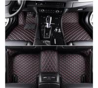 GOYMFK Tappetini per Auto per Opel Crossland X 2017 2018 2019 2020 Tappetino Protettivo Antiscivolo Antipolvere AntiGraffio Pelle Personalizzato Tutte Stagioni,Black+Red