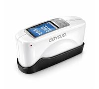 GOYOJO Glossmetri di precisione a tre angoli 20º 60º 85º con scheda di calibrazione, per misurare pietra, vernice, inchiostro, marmo, pavimenti, interfaccia USB, software QC di fascia alta, 5000 dati