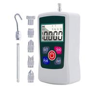 GOYOJO Misuratore di forza digitale, misuratore push-pull ad alta precisione per unità di prova di tensione e compressione (N, kg, lb, oz) modalità in tempo reale/picco/primo picco, ideale per