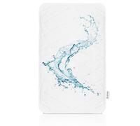 GOYSILA Coprimaterasso Next To Me Cerata Morbido Traversina Impermeabile Carrozzina Culla Antiacaro Anallergico Materasso 82-84x50-52cm