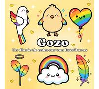 Gozo Un Diario de Colorear con Escrituras: Un devocional creativo para colorear, reflexionar y encontrar paz