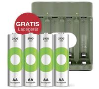 GP Aktion Gratis Ladegerät USB-Modell Ladegerät GP B441 inkl. 4x AA-Akku