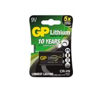 GP Batteria 9V Litio 800mAh Lunga Durata Per Allarme Antifumo Con Telecomando