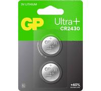 GP Batteria a bottone CR 2430 3 V 2 pz. 300 mAh Li-MnO2 GP Ultra Plus Batterie