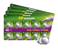 GP Batterie A76 LR44 AG13 (confezione da 40)
