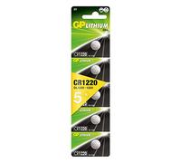 20 Gp Litio Celle CR1220 batteries DL1220 3V a Moneta Bottone Scadenza 2029 5BL