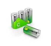 GP U4 C - Super, batteria alcalina, C (mezza torcia), confezione da 4 pezz